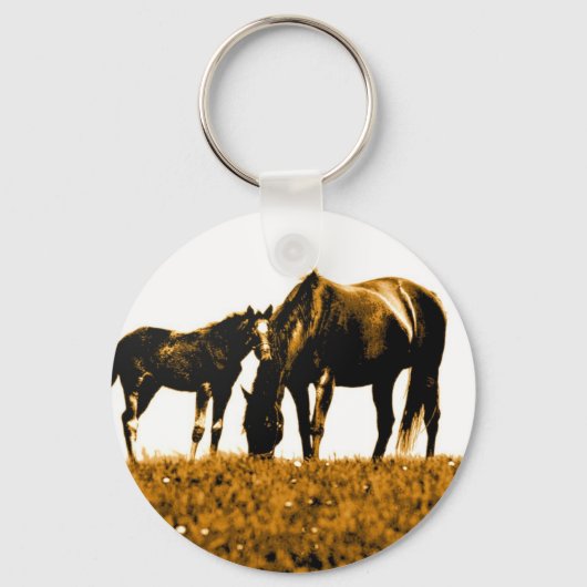 Horses Sleutelhanger (Voorkant)