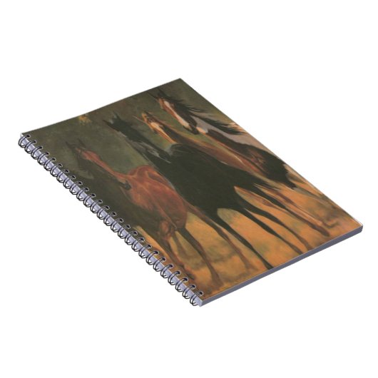 Horses Spiral Notitieboek (Rechterzijde)