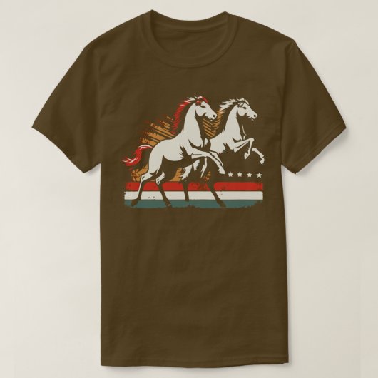 Horses T-shirt (Design voorkant)