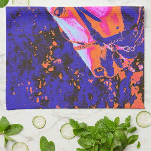 HORSES THEEDOEK (Gevouwen)