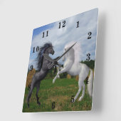 Horses Vierkante Klok (Hoek)