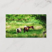 HORSES VISITEKAARTJE (Voorkant)