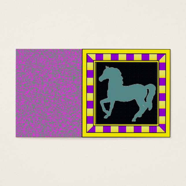 Horses Visitekaartje (Voorkant)