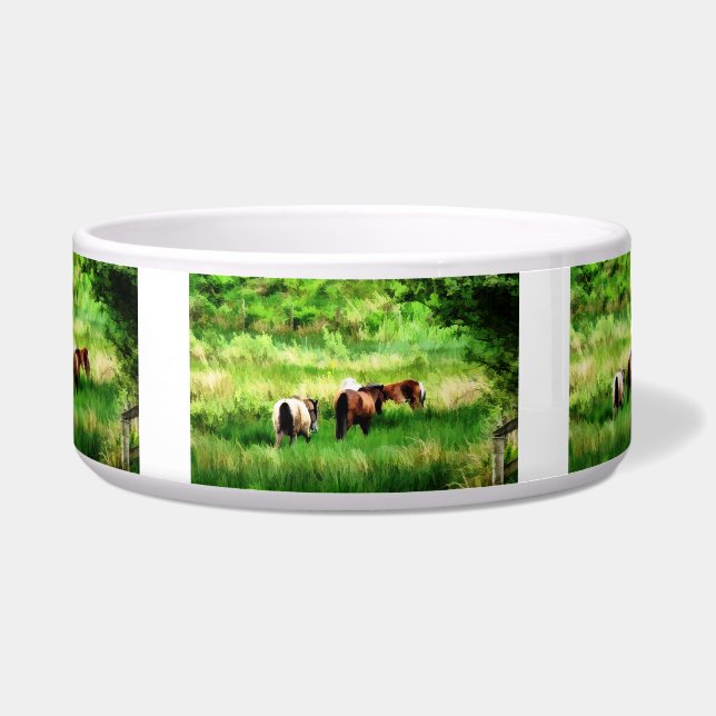 HORSES VOERBAKJE (Voorkant)