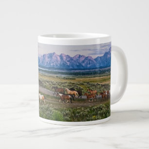 Horses Walk Grote Koffiekop