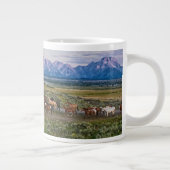 Horses Walk Grote Koffiekop (Rechts)