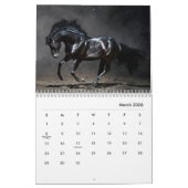 Horses Wall Agenda Kalender (Mar 2026)
