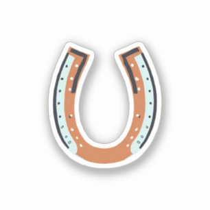 Horseschoen Sticker