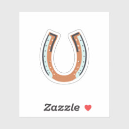Horseschoen Sticker