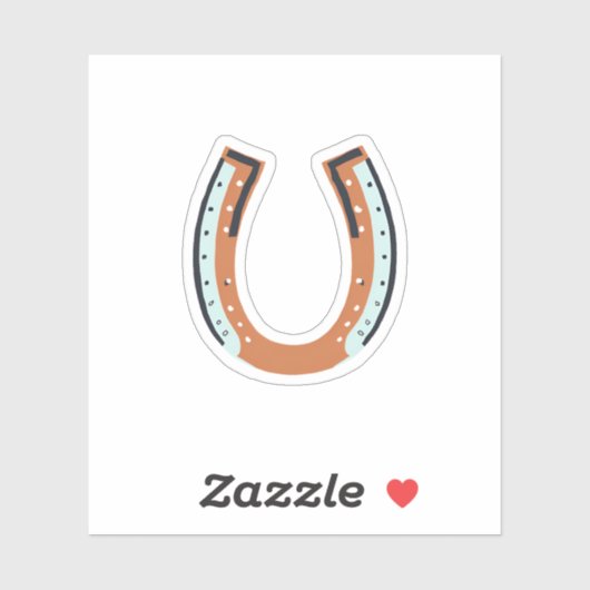Horseschoen Sticker (Vel)
