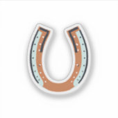 Horseschoen Sticker (Voorkant)