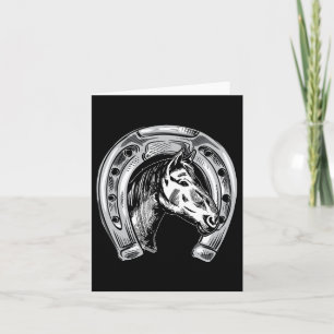 Horsescue SS Schattige SS Horse Paardrijden Lover Kaart