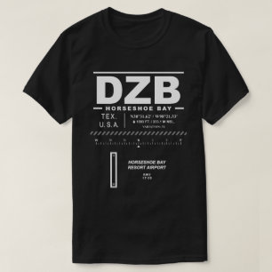 Horseshoe Bay Resort Airport DZB T-shirt
