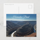 Horseshoe Bend Arizona Reis Briefkaart (Voorkant / Achterkant)