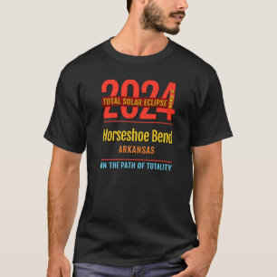 Horseshoe Bend Arkansas AR Total Solar Eclipse 202 T-shirt