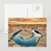 Horseshoe Bend Caynon Briefkaart (Voorkant / Achterkant)