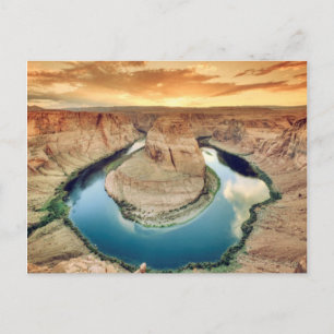 Horseshoe Bend Caynon Briefkaart