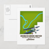 Horseshoe Bend National Military Park Briefkaart (Voorkant / Achterkant)
