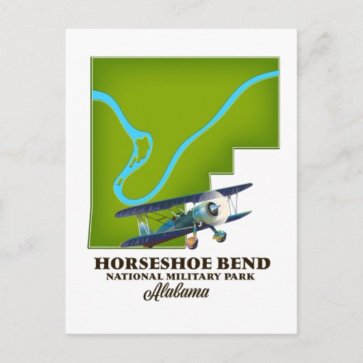 Horseshoe Bend National Military Park Briefkaart (Voorkant)