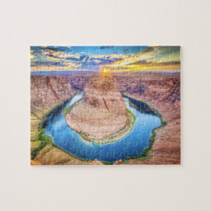 Horseshoe Bend, Page, Arizona, Verenigde Staten Legpuzzel