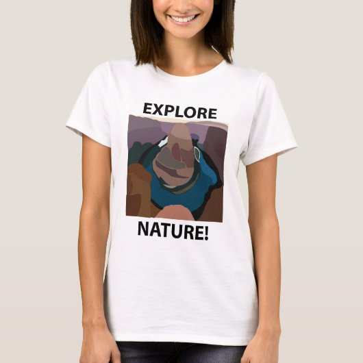 Horseshoe Bend Verken de Natuur Horseshoe Bend T-shirt (Voorkant)