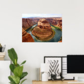 Horseshoe bocht poster (Thuiskantoor)