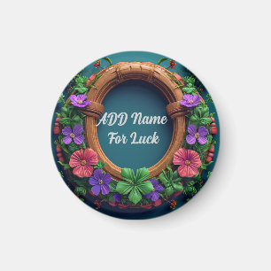 Horseshoe en klaver magneet