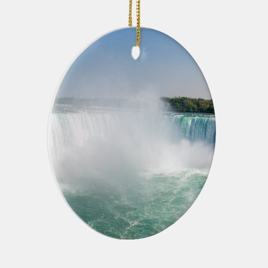 Horseshoe Falls vanuit Niagara Falls - Canada Keramisch Ornament (Rechts)