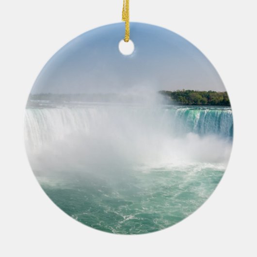 Horseshoe Falls vanuit Niagara Falls - Canada Keramisch Ornament (Achterkant)