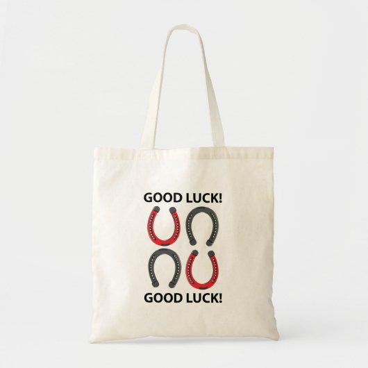 Horseshoe Goed Geluk Horseshoe Tote Bag (Voorkant)