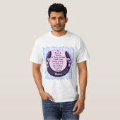 Horseshoe Serenity gebed t-shirt (Voorkant volledig)