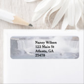 Horseshoe-waterval Etiket (Insitu)