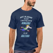 Horseshoe Werpen In Mijn Zestigste T-Shirt (Voorkant)