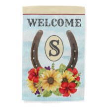 Horseshoe Zonnebloem Zomer Lente Welkom