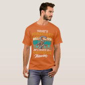 Horseshoehrowing Game Spelende Pitchingossing jong T-shirt (Voorkant volledig)