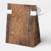 Horseshoes Rustic Houten Slingerlichten Bruiloft Bedankdoosjes (Achterkant)