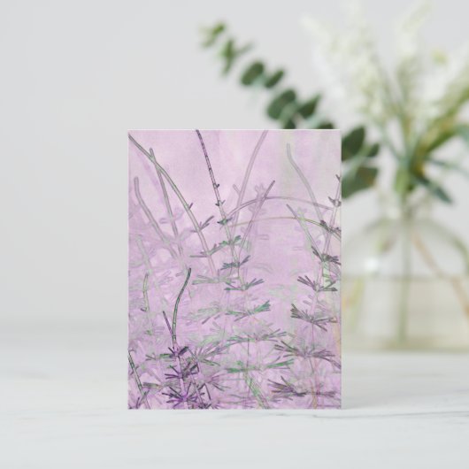 Horsetail Grass/Stems Briefkaart (Staand voorkant)