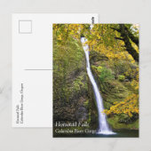 Horsetail-Herfsten, Columbia River Gorge, Oregon P Briefkaart (Voorkant / Achterkant)