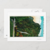 Horsetail-Herfsten in de Columbia River Gorge Briefkaart (Voorkant / Achterkant)