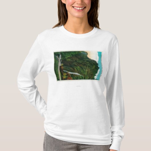 Horsetail-Herfsten in de Columbia River Gorge T-shirt (Voorkant)