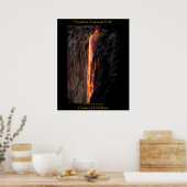 HorseTail-Herfsten laatste licht Poster (Keuken)