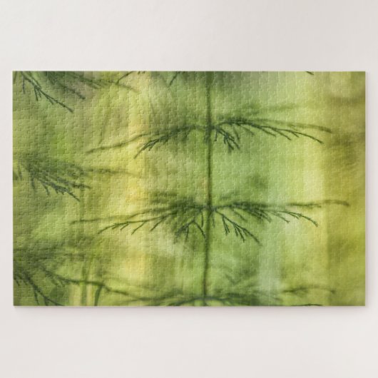 Horsetail Natuur Foto Legpuzzel (Horizontaal)