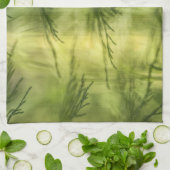 Horsetail Natuur Foto Theedoek (Gevouwen)