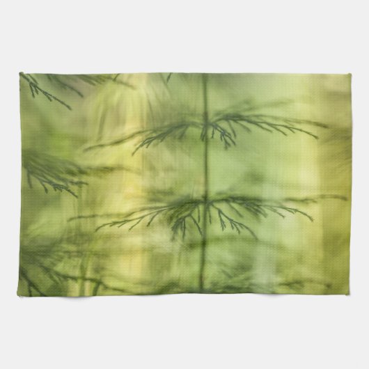 Horsetail Natuur Foto Theedoek (Horizontaal)