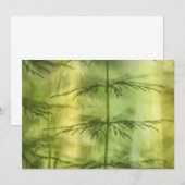 Horsetail-Natuur-fotokaart (Voorkant / Achterkant)