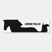 HorseTales Bumpersticker (Voorkant)