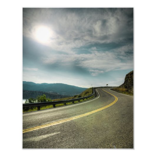 Horsetooth Reservoir Colorado Foto Afdruk (Voorkant)