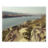 Horsetooth Reservoir Colorado Foto Afdruk (Voorkant)