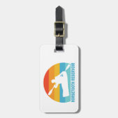 Horsetooth Reservoir Colorado Kayak Bagagelabel (Voorkant verticaal)