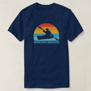 Horsetooth Reservoir Colorado Kayak T-shirt